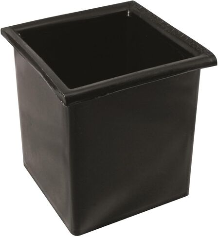 Winco Bar Maid, Bottle Well, Square, Black, Polyethylene in Kuwait