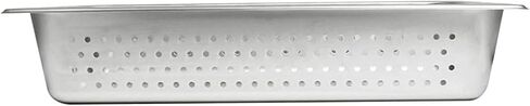 TrueCraftware- Full Size 4" Deep Perforated Anti-Jamming Steam Pan Stainless Steel 24 Gauge-Commercial Catering Food Pans Chafing Steam Table Hotel Pans Food Storage Metal Pan in Kuwait