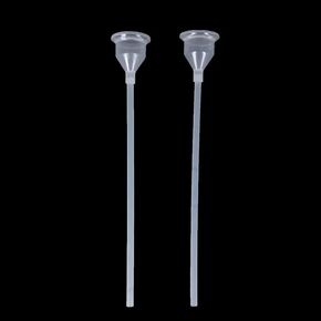 Laboratory Clear Filter Funnel Plastic for Experiment Liquid Essential Filling Empty Bottle Packing Tool，Detachable，1Piece in Kuwait