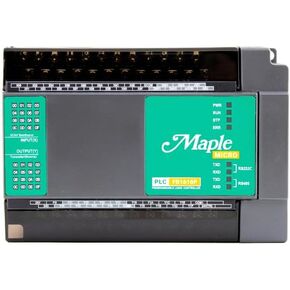 PLC, 36-Channel, 16 Digital I/O, 2 Analog I/O, Ethernet/Serial Communication, Maple Systems, PLC-FB1616P202 in Saudi Arabia