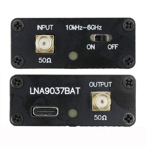 Spectrum Analyzers for 9037BAT-LNA Amplifier Linear Low Noise Block Amplifier for Signal Boost Frequency Range 100K-6GHz Gain Powered by Large Capacity 600mAH Battery Ideal for Superior Rad in Kuwait