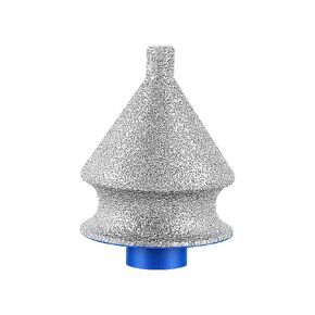 4-in-1 Diamond Chamfer Bit for Angle Grinder, Diamond Beveling Grinding Head for Chamfering, Hole Enlarging, Polishing, Arc Trimming, Fit for Granite, Marble, Tile, Ceramic, Stone, 5/8"-11 Thread in Saudi Arabia