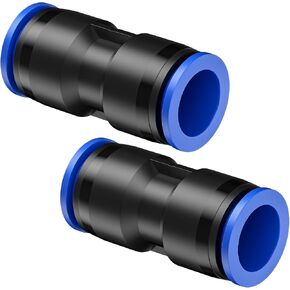 Pawfly 15 Pcs Quick Connect 1/2" Drip Irrigation Coupling Fittings for 1/2 Inch Irrigation Tubing (1/2" ID x 0.62-0.63" OD), Push-to-Fit 2-Way Straight Coupling Connectors, Drip Irrigation Parts in Saudi Arabia