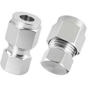 Stainless Steel 304 Compression Fitting Plug for 3/8" OD Tube, 2pcs in Kuwait