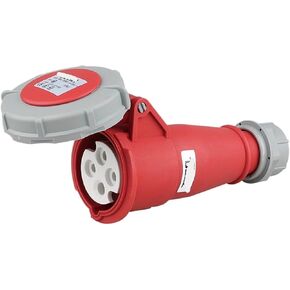 Outdoor dustproof and Waterproof Industrial and Socket 3-core 4-core 5-core 16A/32A IP67(4 pin 32A Surface Mounted) in Kuwait