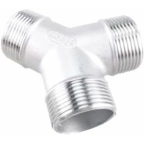 304 Stainless Steel Y-Way Internal Thread 45 Degree Inclined Tee Internal Thread Three-Way Three-Way Interface One-Thirds Pipes(Y-45,1/2") in Saudi Arabia
