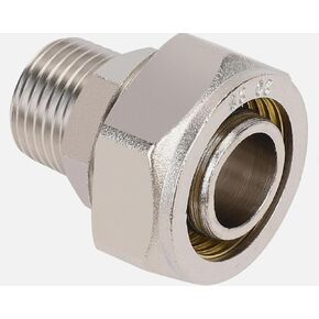 Replacement for Straight Air Piping Fitting for 3/4 Inch Air Line Tubing System with 3/4 Inch NP in Kuwait
