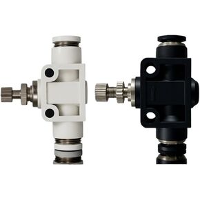 LSA-4/6/8/10/12 Quick-Connect Pneumatic Regulating Connector Flow Limiting Valve Pipeline-Type 1Pcs(Lsa-6) in Saudi Arabia