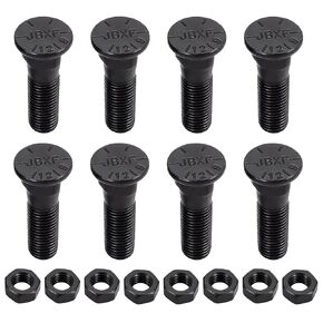 5/8 Grader Blade Bolts & Nuts,for JCB Skid Steer Bucket,5/8" x 2-1/4" Cutting Edge Bolts for Kubota,New Holland Snow Plow Accessories,Tractor Bolt Attachments(8Pcs) in Kuwait