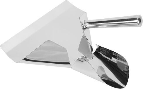 Qinlorgo French Fry Scoop, Stainless Steel French Fry Bagger, Popcorn Scoop with Commercial Quick Fill & Non Slip Handle, Ideal for Snacks, Desserts & Ice Cream in Kuwait