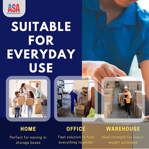 ASA Vinyl Floor Marking, Safety Marking, Gym, Court Floor, Light Traffic Floor, Social Distancing, Marking Tape, 2" (48mm) x 36 Yards (108"), 5 Mil, PVC, Black & Yellow Stripe, (1 Roll) in Kuwait