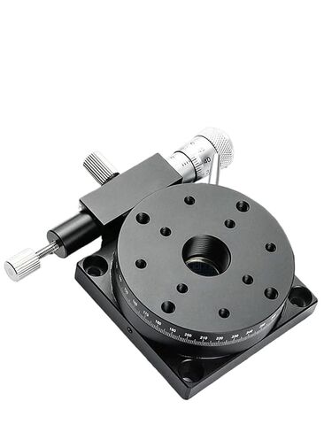 R-axis Rotating Platform Displacement Table 360 ° Angle Indexing Disc Manual Sliding Table RS/RSP 1Pcs(RSP40-R) in Kuwait