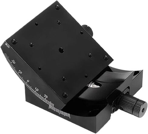 X-axis Angle Tilt Slide Manual Platform XY Axis GFG/GFWG-25/40/60/80 1Pcs(GFG40-40NR标尺在右) in Kuwait