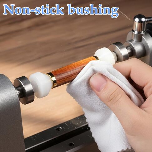 20 Pack Pen Bushings Organizer, White Non-stick Pen Bushings for Turning Woodturning (0.43inch / 11mm Height, 0.55nch / 14mm Diameter) in Kuwait