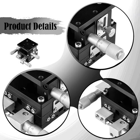 Almencla X Y Z 3 Axis Manual Linear Stage Compact Linear Stage Sliding Table in Kuwait