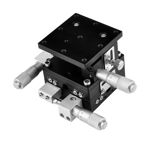 Almencla X Y Z 3 Axis Manual Linear Stage Compact Linear Stage Sliding Table in Kuwait