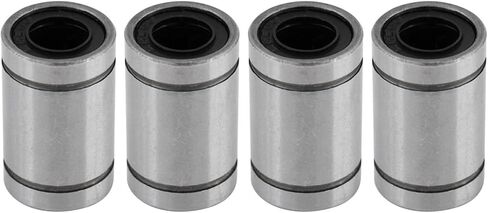 Linear Motion Bearing Bushing 10Pcs, 8mm ID LMUU8 Linear for CNC Machines, 304 Stainless Steel, Double Sealed, Smooth Sliding for Hobby Projects & Automation in Kuwait