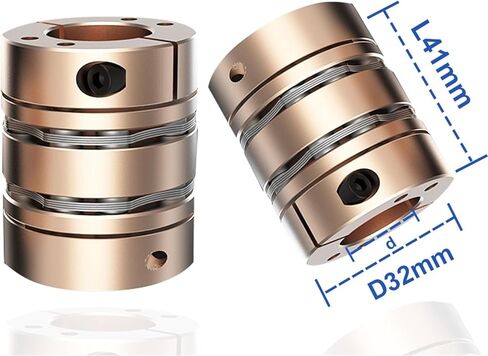 LDG2-B-D32L41 مقرنة رمح 8 مسامير عالية القوة مرنة توصيل القرص اقتران للمحرك (14X14) in Kuwait
