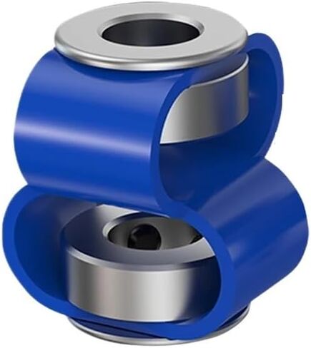 27mm Length 30mm Back Pressure Double Loop Couple Flexible Alumnum Alloy Encoder Coupling(8mmX9mm) in Kuwait