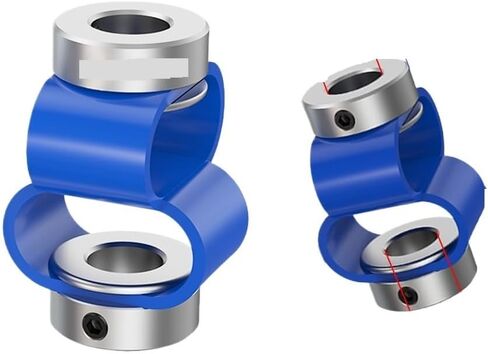 Cloweit LS-D-D23L32 Double Loop Couple Flexible Alumnum Alloy Encoder Coupling(7mX8mm) in Kuwait