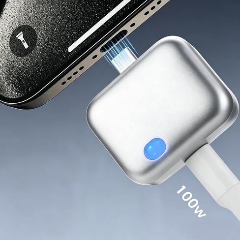 FEEKI [Full Charge Disconnector AI Auto Cut Power & Unplug on Full Charge, PD 100W Fast Charging, Applicable to Various Electronic Devices Such as for iPhone/Android/Earphones in Kuwait