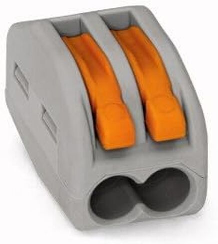 Wago 222-412 Lever-Nuts 2 Conductor Compact Connectors 50 PK in Kuwait
