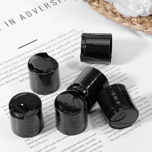 28/410 Replacement Press Plastic Caps, 6 Pcs Plastic Disc Top Caps Durable Dispensing Lids for Squeeze, Refillable & Shampoo Bottles in Kuwait