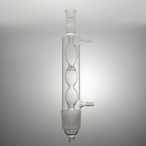 Allihn Condenser for The Extractor with top Standard Joint 24/40 and Down 45/50 in Kuwait