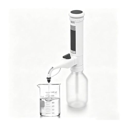 Laboratory Bottle Dispenser, Adjustable 0.5–60ml, Double Valves, Gear Adjustment – Precise Liquid Handling for Chemical Research (Bottle Not Included)(5-30ml) in Kuwait