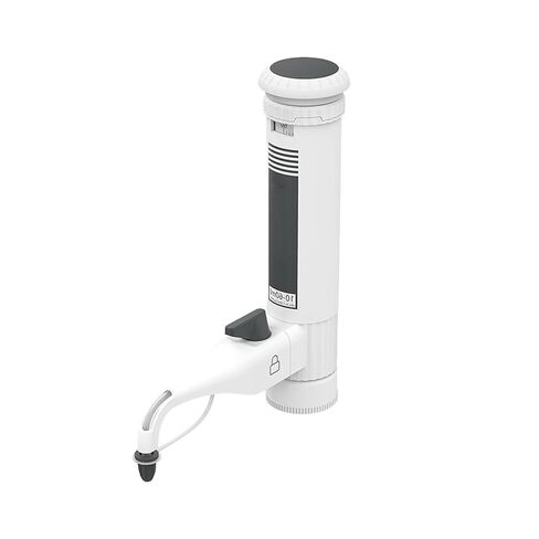 Bottle Top Dispenser for Scientific Research, Adjustable 0.5-60ml, Double Valves, Digital Display, Gear Adjustment, Includes Threaded Adapters – Bottle Not Included(5-30ML) in Saudi Arabia