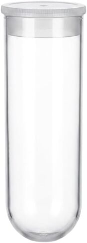 30PCS 120ml Clear PP Round Bottom Centrifuge Tubes with Flat Caps Laboratory Storage Tubes Original Product in Kuwait
