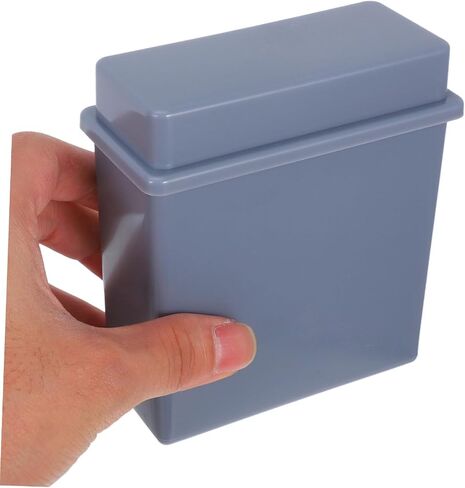 Healeved Plastic Coplin Jar Set for 24 Microscope Slides – Laboratory Slide Staining Rack with Gray Plastic Holder for Sample Drying and Histology Use in Kuwait
