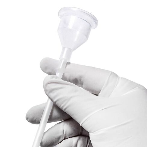 Laboratory Clear Filter Funnel Plastic for Experiment Liquid Essential Filling Empty Bottle Packing Tool，Detachable，1Piece in Kuwait