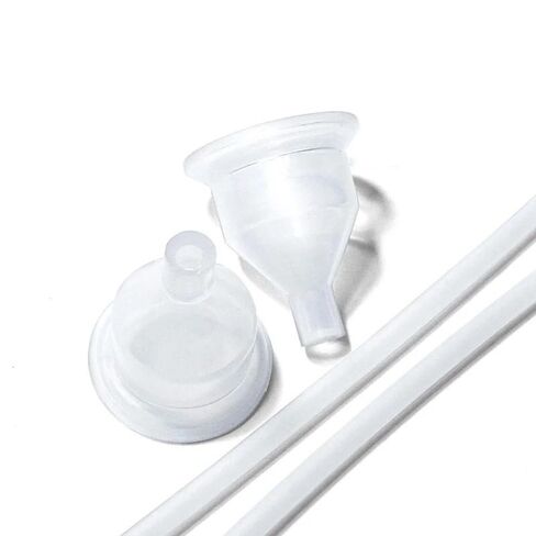 Laboratory Clear Filter Funnel Plastic for Experiment Liquid Essential Filling Empty Bottle Packing Tool，Detachable，1Piece in Kuwait