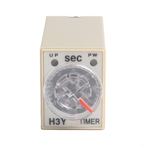 FABULETTA H3Y-2 for Time Delay Relay 8-Pin Power-On Delay Timer with LED Indicator for Industrial Control Panels DIN Rail Mount 24V DC 5A 60 Second Adjustable Switching Device Electrical Automation in Kuwait
