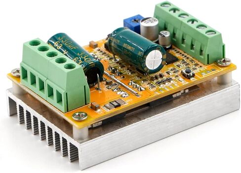 RioRand 350 واط 6-60 فولت 3 مراحل PWM DC وحدة تحكم في سرعة المحرك بدون فرش مع مستشعر القاعة - لمحركات DC بدون فرش بزاوية 120 درجة، والروبوتات التي تصنعها بنفسك، والأدوات الكهربائية وأنظمة PLC in Kuwait