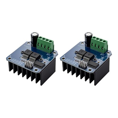مجموعة مكونة من قطعتين من وحدات تشغيل المحرك عالية الطاقة BTS7960 43A، مثالية لـ Arduino مع وظيفة تحديد التيار ومناسبة كوحدات تشغيل السيارة الذكية in Kuwait