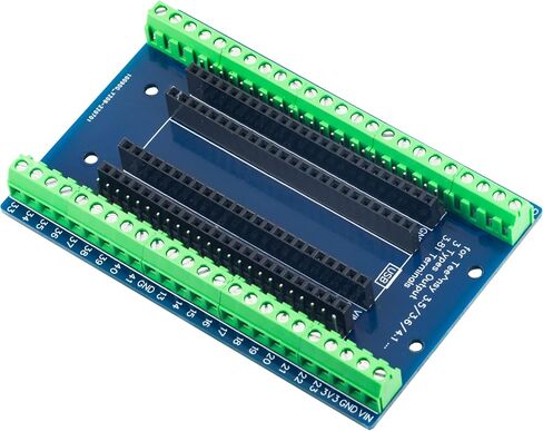 whiteeeen Screw Terminal Expansion Board 3 Types Output Breakout Board for Teensy 3.5/3.6/4.1 Module Compatible with Arduino in Kuwait