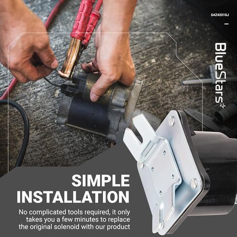 BlueStars SAZ4201GJ تفريغ مقطورة الملف اللولبي 12V 4 محطة 100A واجب متقطع - متوافق مع مقطورات التفريغ الهيدروليكية، رافعات التسوية الهيدروليكية - يستبدل KTI 391-2-C 7522 SAZ-4201ER 070009 190107 in Kuwait