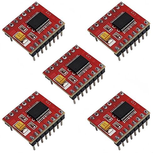 5PCS TB6612FNG Dual Motor Driver Controller Board DC Stepper Motor Driver Module Compatible with Arduino Raspberry Pi ESP32 （Solder Pin Version） in Kuwait