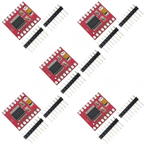 5PCS TB6612FNG Dual Motor Driver Controller Board DC Stepper Motor Driver Module Compatible with Arduino Raspberry Pi ESP32 （Solder Pin Version） in Saudi Arabia