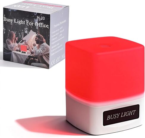 Busy Light: Touch Button, Adjustable Brightness, Do Not Disturb for Office/Home/Meeting Room,3 Modes（Available/Busy/Away） in Saudi Arabia