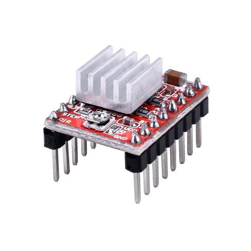 ​KEAcvise 5-Pack A4988 Stepper Motor Driver - High-Current Module with Heat Sink for 3D Printers (RepRap Mendel/Huxley), CNC Machines, Robotics, Arduino Projects​ in Kuwait