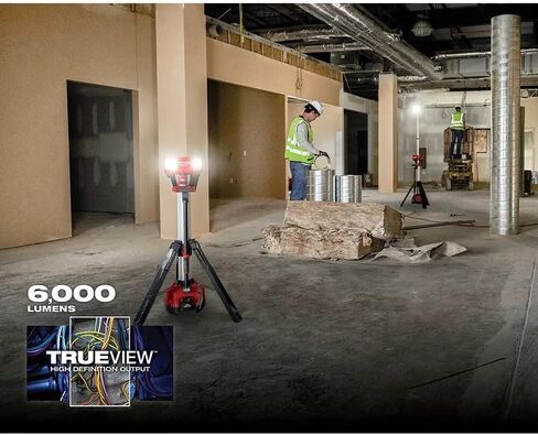 يناسب Milwaukee 2136-20 M18 18V ROCKET 6000 Lumens Li-Ion Tower Light طول 9.6 بوصة عرض 10.1 بوصة ارتفاع 41.2 بوصة in Kuwait