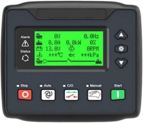 وحدة وحدات التحكم في شاشة عرض LCD لمحرك المولد الأوتوماتيكي وحدة تحكم بدء تشغيل المولد HGM410N HGM420N 1 قطعة (HGM410N) in Kuwait