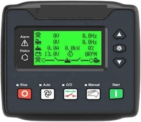 وحدة وحدات التحكم في شاشة عرض LCD لمحرك المولد الأوتوماتيكي وحدة تحكم بدء تشغيل المولد HGM410N HGM420N 1 قطعة (HGM410N) in Kuwait