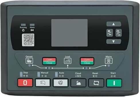 GEC6110D GEC6120D مجموعة المولدات وحدة التحكم التلقائي بدء إيقاف لوحة الشاشة الملحقات 1 قطعة (GEC6110D) in Kuwait