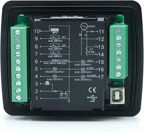 DC30D Generator Start Stop Parameter Monitoring Engine Control Module Unit 1Pcs in Kuwait