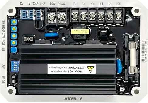 ADVR-16 AVR مولد رقمي تناظري تشغيل متوازي منظم جهد كهربائي أوتوماتيكي 1 قطعة in Kuwait