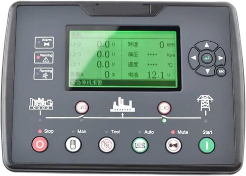 LXC6620 Intelligent Generator Remote Monitoring Auto Start Ats Controller 1Pcs in Kuwait